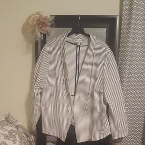 Black and White stripped Jacket